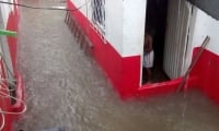 Oscar Mejía/Seguimiento.co Las lluvias generaron afectación en diversos sectores de la capital del Magdalena durante la tarde de este lunes festivo.