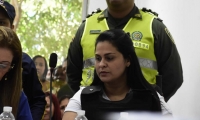 Dayana Jassir, investigada por el homicidio de su esposo Eduardo Pinto.