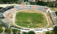 Panorámica del estadio Eduardo Santos.