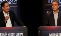 Germán Vargas Lleras e Iván Duque.