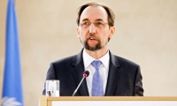 Alto comisionado de la ONU para los Derechos Humanos, Zeid Ra'ad al Hussein.