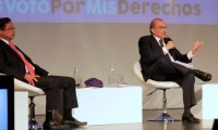 Gustavo Petro y Humberto De La Calle.