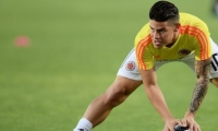 James Rodríguez, en duda para debut de Colombia en el Mundial.