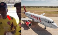 empleado de Avianca que ingresó licor a estadio en rusia.