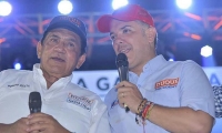 Poncho Zuleta e Iván Duque.