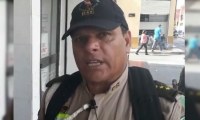 Líder del grupo ecológico Piensa Verde, Rafael Honorio García González.