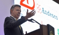 Juan Manuel Santos, presidente de Colombia.