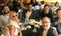 Mary Méndez, Carlos Vargas, Frank Solano, Wilber Correa, Juan Carlos Giraldo y Carlos Giraldo. 