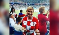 Twitter Kolinda Grabar-Kitarović, presidenta de Croacia.