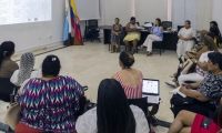 Reunión de la Mesa Diversa en Santa Marta.