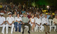 Homenaje a  Simón Bolívar en la Quinta de San Pedro Alejandrino.