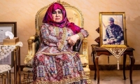 Alia Ghanem, la madre de Osama Bin Laden