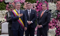 Ceremonia de posesión del presidente Iván Duque este 7 de agosto. 