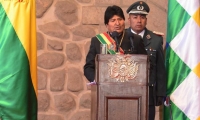 El presidente de Bolivia, Evo Morales. 