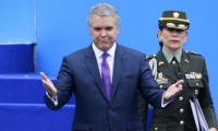 Iván Duque presidente de Colombia.