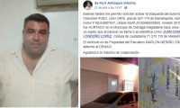 Juan Camilo Londoño, fue denunciado en facebook por estafa. 