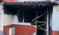 Vivienda donde ocurrió la tragedia.