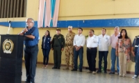 Autoridades hicieron presencia para dale inicio a la consulta.