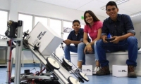 Ómar García Falla, de 19 años; Natalia Charry Vargas, de 16, y Bryant Hernández Perdomo, de 15.