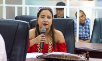 Elizabeth Molina Campo, concejal de Santa Marta.