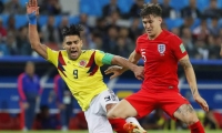 Falcao, durante el partido contra Inglaterra en Rusia 2018.