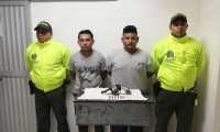 Janer Banquez Mieles y Edwin Ocampo Salinas, capturados