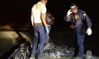 Los turistas murieron ahogados en Playa Brava. 