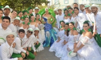 Reina Nacional del Caimán Cienaguero, Nicole Díaz Sotomayor y su comitiva
