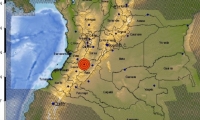 El sismo tuvo como epicentro Planadas, Tolima.