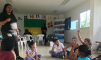 el proyecto presenta un avance del 80 por ciento donde se han ejecutado trabajos de acercamiento, sensibilización y confianza con la comunidad.