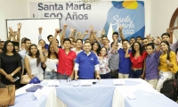 Lideres de la ciudad de Santa Marta.