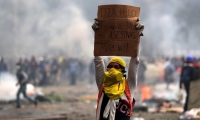 Protestas en Quito, Ecuador 