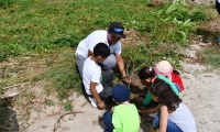 Dadsa Kids sembró árboles en la ronda hídrica de la quebrada Tamacá. 