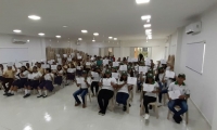 Grado de jóvenes guardianes del turismo en Aracataca.