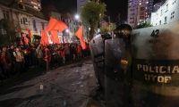 Protestas en Bolivia.