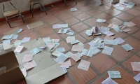 En San Zenón y Pijiño del Carmen destruyeron el material electoral. 