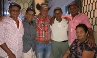 Juan Anaya Caro y sus hermanos. 