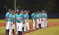 Leones jugaron en la noche del miércoles en el estadio de Béisbol de Santa Marta.