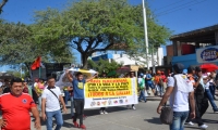 Marcha del 21N en Santa Marta