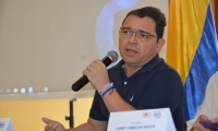 El alcalde de Santa Marta, Rafael Martínez. 