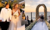 Boda de Melissa Martínez y Matías Mier en Santa Marta