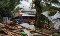 Tifón en Filipinas 