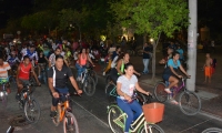 El ciclopaseo partió de la Alcaldía y culminó en Mamatoco.