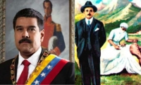 Nicolas Maduro y Jose Gregorio Hernandez