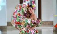 Carolina Segebre, reina del Carnaval de Barranquilla.