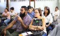 Participaron integrantes del ámbito cultural del Departamento, interesados en hacer parte de esta convocatoria.