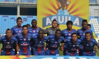 Equipo titular del Unión ante el Barranquilla F.C.