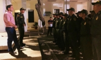 30 nuevos policías llegaron a reforzar la seguridad en la ciudad.