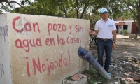 Los pozos construidos por la Alcaldía de Santa Marta tienen en aprietos a Carlos Caicedo.