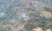 Incendios en la zona rural de Santa Marta.